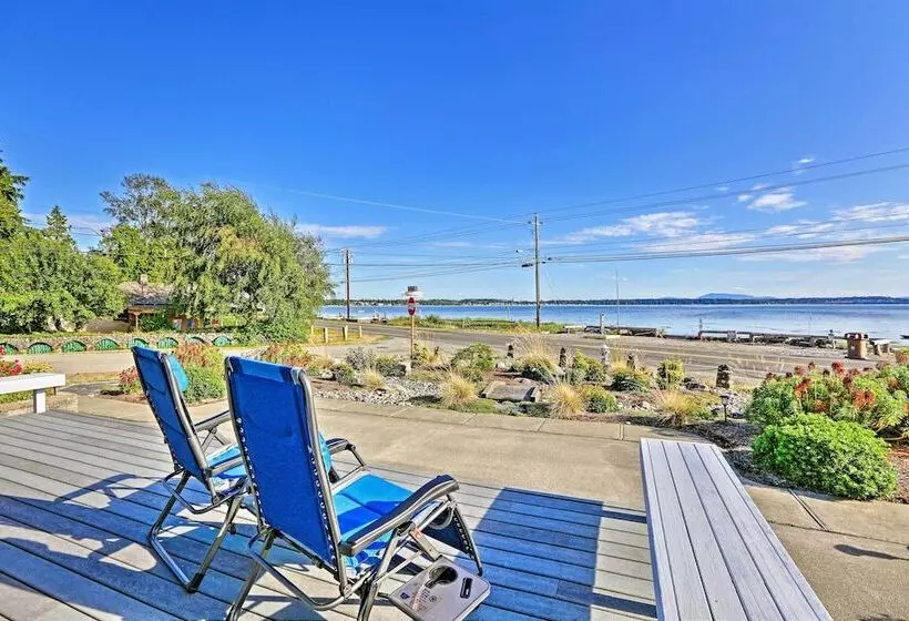Birch Bay Waterfront Home   Steps To Beach!
