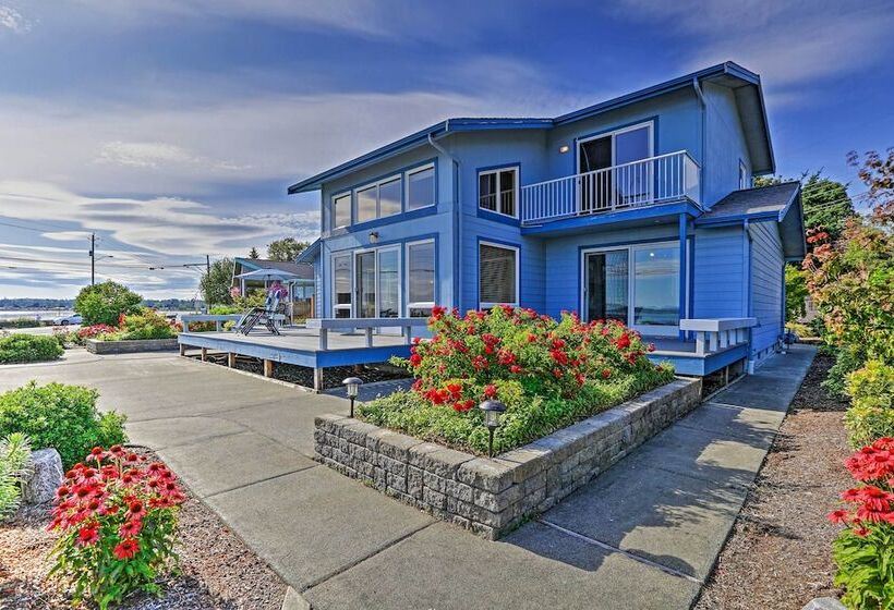 Birch Bay Waterfront Home   Steps To Beach!