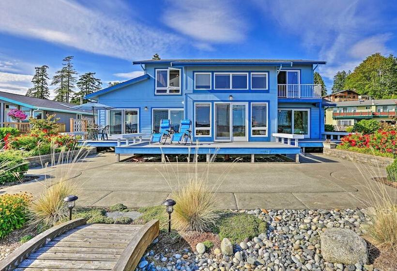 Birch Bay Waterfront Home   Steps To Beach!