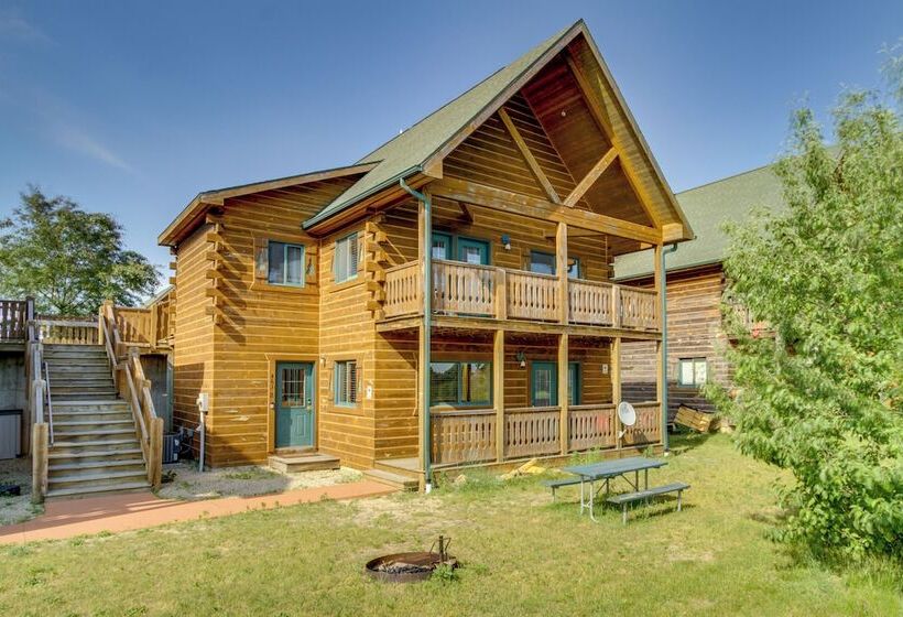 Cozy Three Bears Resort Cabin W/ Deck In Warrens!