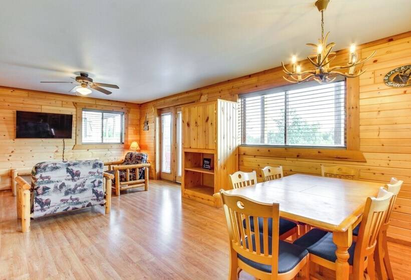 Cozy Three Bears Resort Cabin W/ Deck In Warrens!