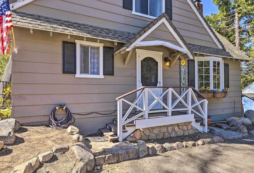 Cute Cabin + Deck < 2 Mi To Lake Arrowhead Village