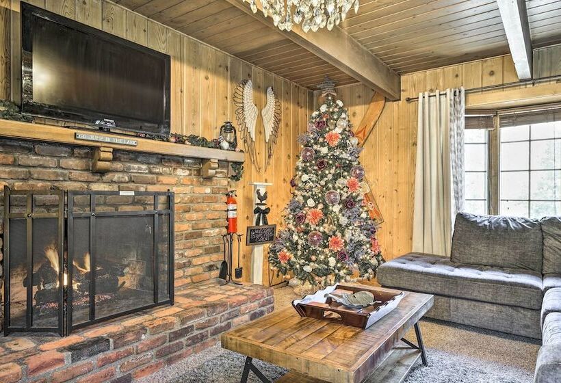 Cute Cabin + Deck < 2 Mi To Lake Arrowhead Village