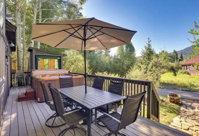Walk To Main St Frisco: Home W/ Hot Tub + Deck!