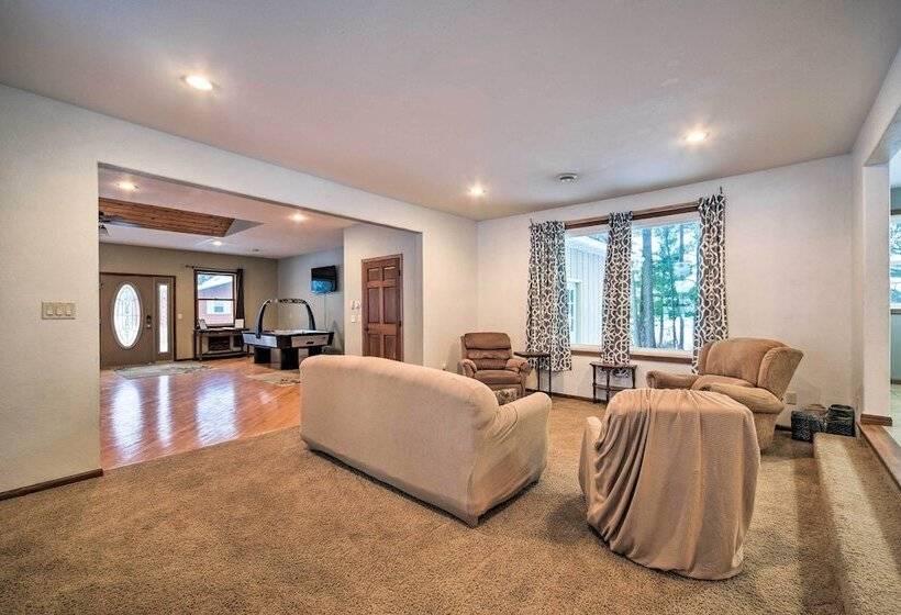 Lakefront Chetek Haven: Dock, Screened Gazebo