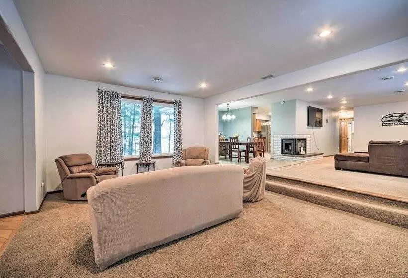 Lakefront Chetek Haven: Dock, Screened Gazebo