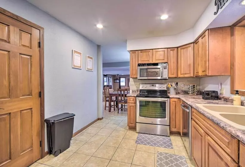 Lakefront Chetek Haven: Dock, Screened Gazebo