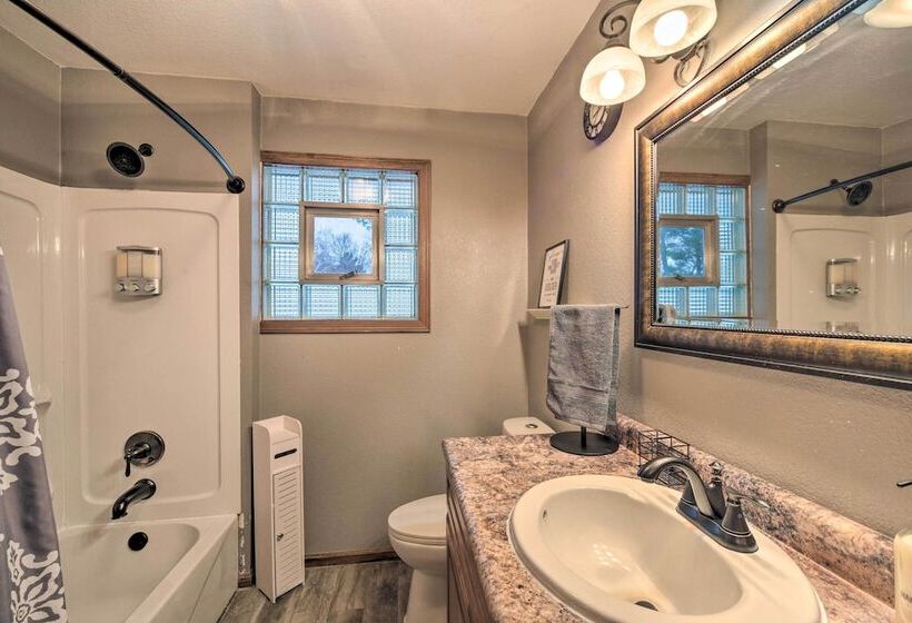 Lakefront Chetek Haven: Dock, Screened Gazebo