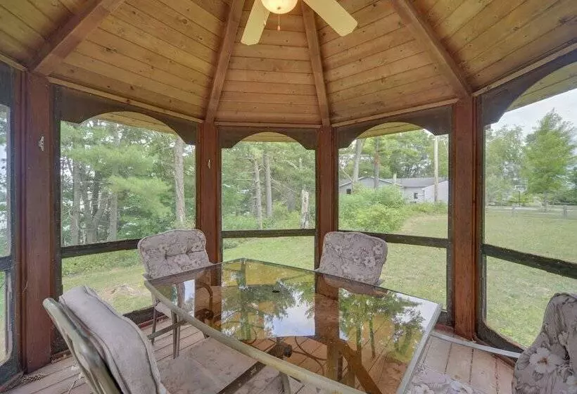 Lakefront Chetek Haven: Dock, Screened Gazebo