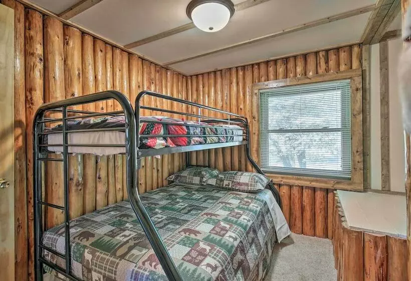 Lakefront Tomahawk Cabin W/ Boat Dock & Deck