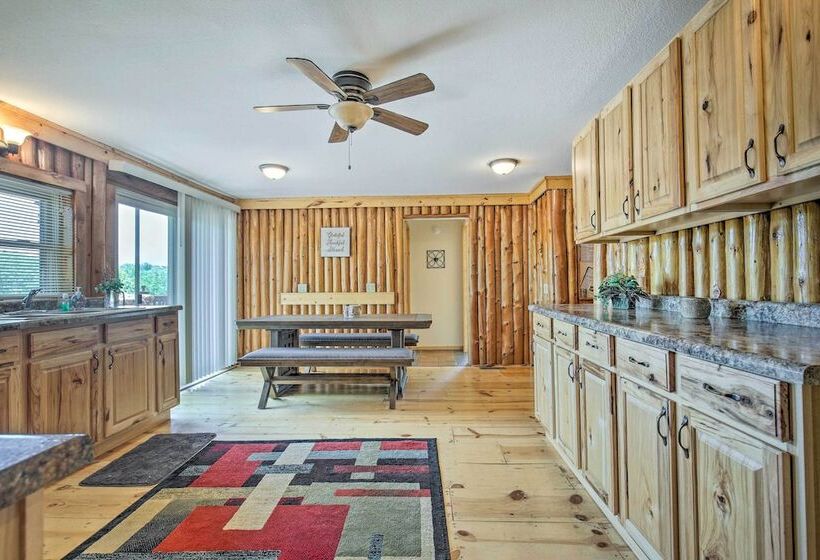 Lakefront Tomahawk Cabin W/ Boat Dock & Deck