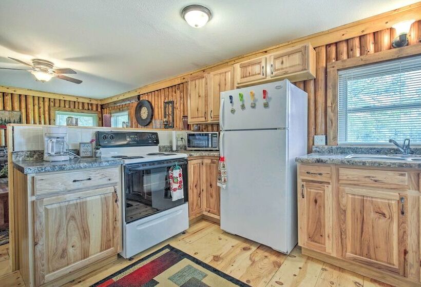 Lakefront Tomahawk Cabin W/ Boat Dock & Deck