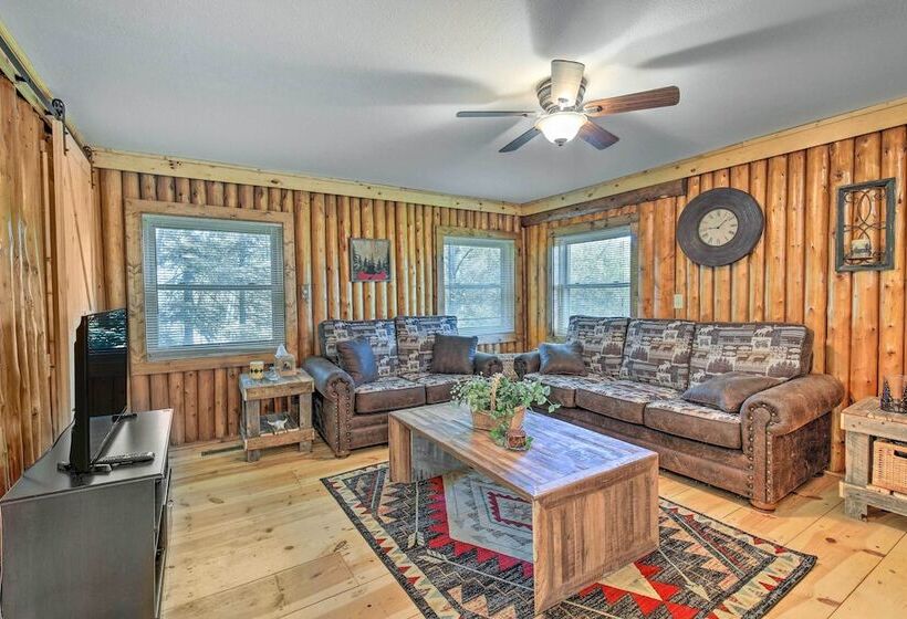 Lakefront Tomahawk Cabin W/ Boat Dock & Deck