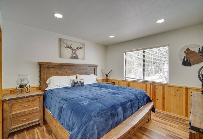 Pet Friendly Big Bear Cabin: 3 Mi To Bear Mountain