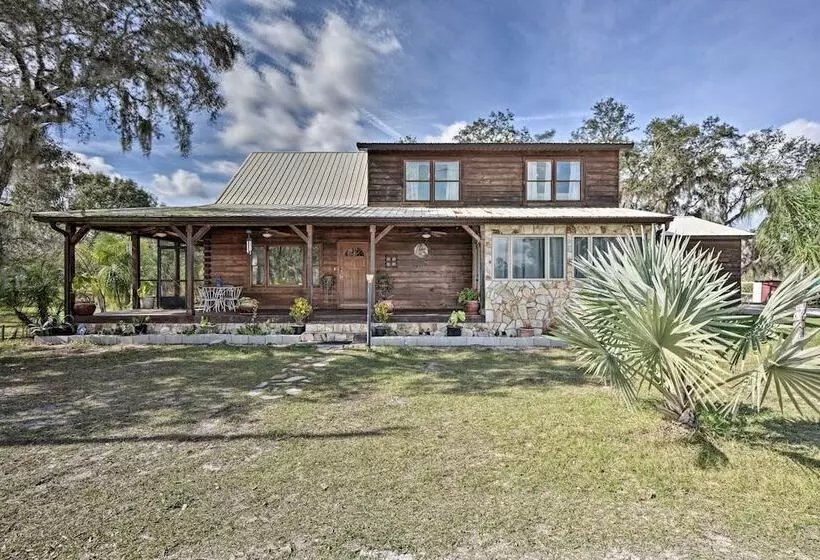 40 Acre Farm W/ Animals & Fishing In Sebring!