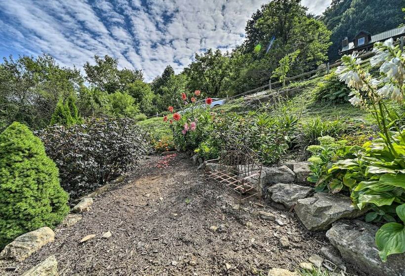 Striking Waynesville Home W/ Mtn Views & Deck