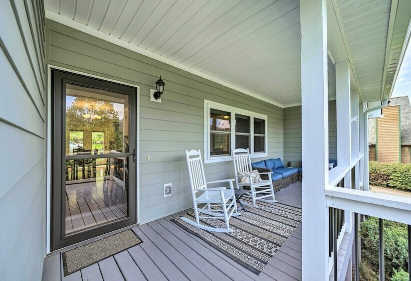 Striking Waynesville Home W/ Mtn Views & Deck