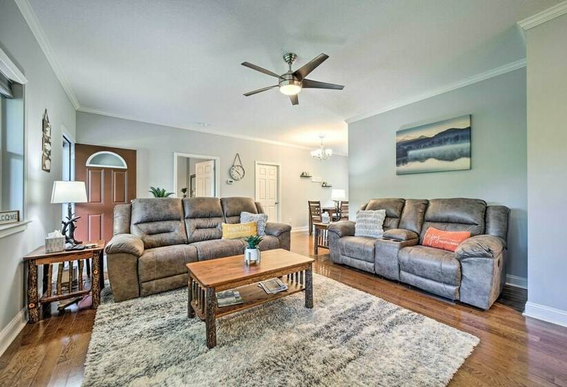 Striking Waynesville Home W/ Mtn Views & Deck