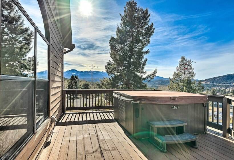 Woodland Park Hideaway W/ Mtn Views & Hot Tub