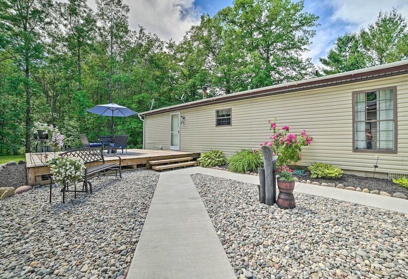 Cozy Hale Home Between Long & Loon Lakes!