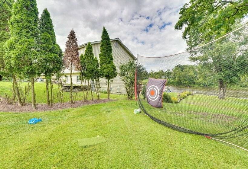 Waterfront Wallkill Duplex Home W/ Fire Pits!