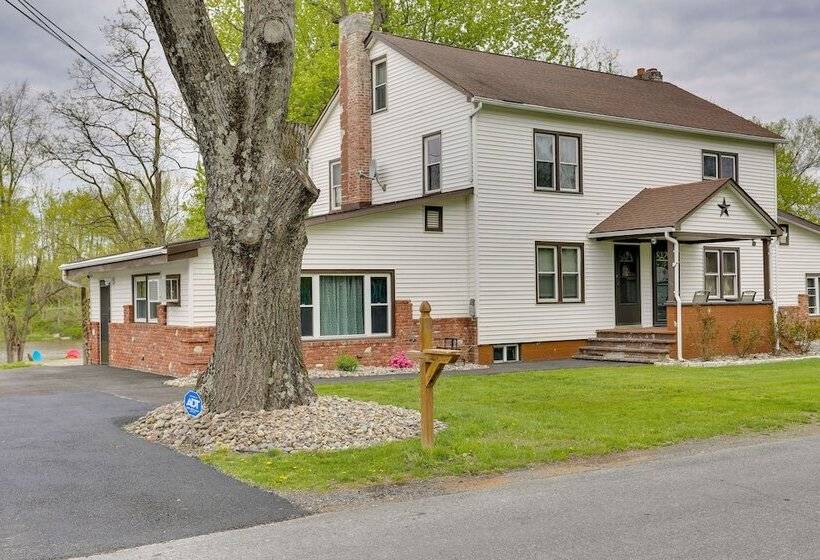 Waterfront Wallkill Duplex Home W/ Fire Pits!