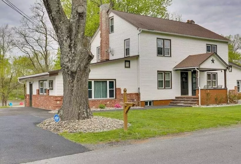 Waterfront Wallkill Duplex Home W/ Fire Pits!