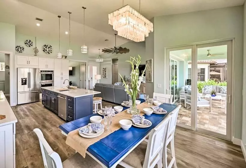 Luxurious Canal Front Retreat W/ Game Room!