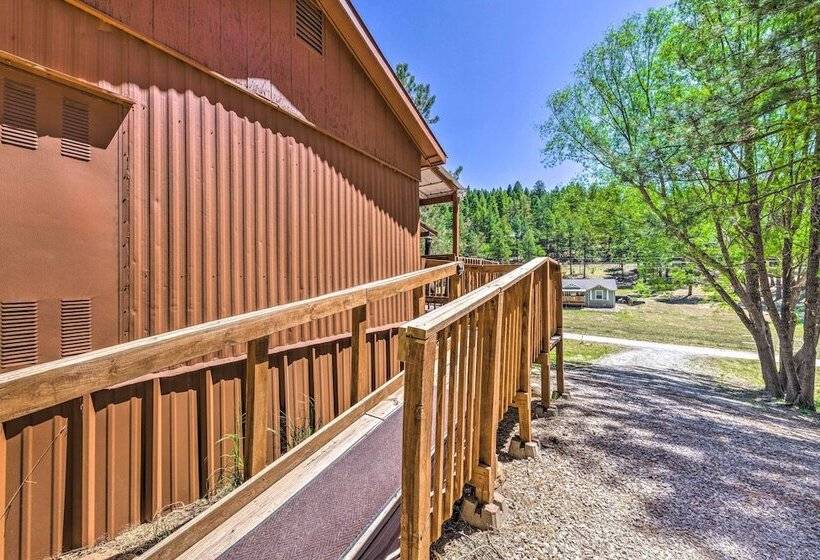 Quiet Cloudcroft Cabin W/ Porch + Gas Grill!