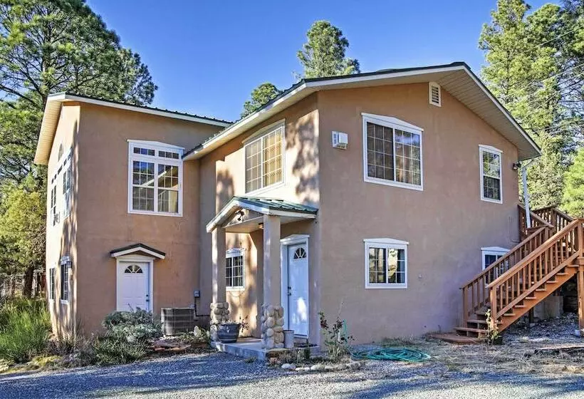 Quiet Ruidoso Hideaway   2 Mi To Grindstone Lake!