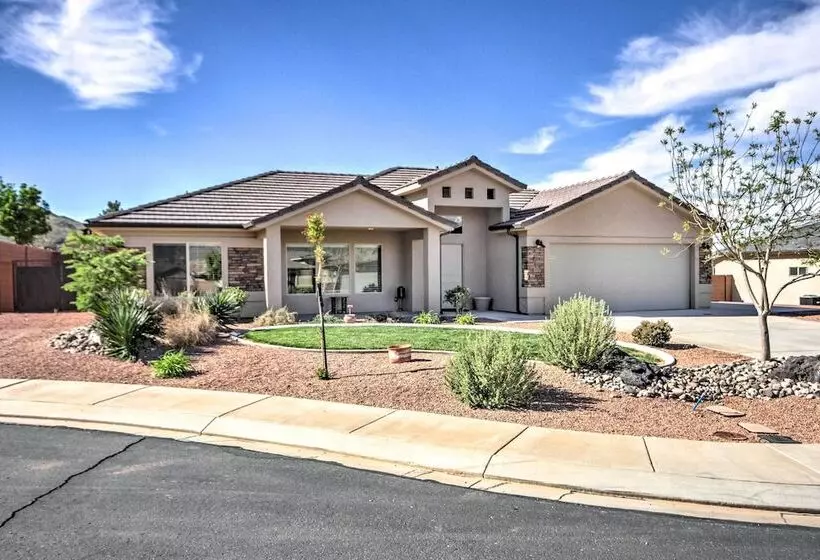 Scenic La Verkin Home: 20 Mi To Zion National Park