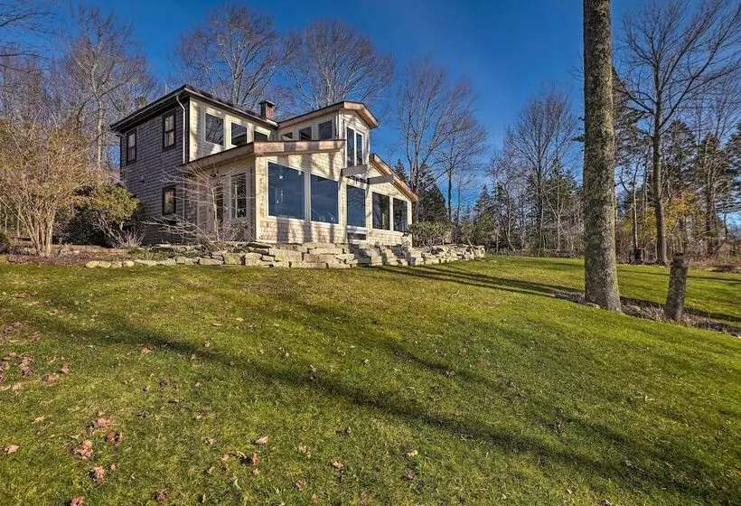 Oceanfront Frenchman Bay Home: Stunning View!