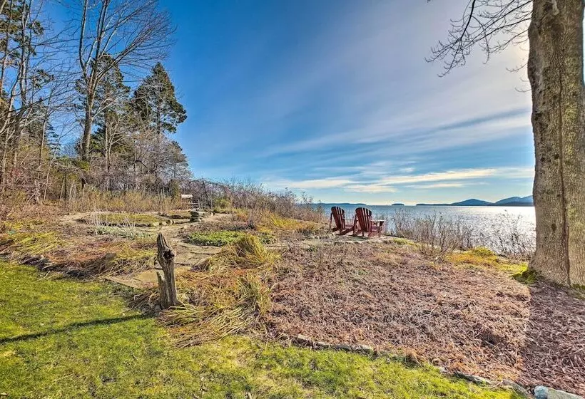Oceanfront Frenchman Bay Home: Stunning View!