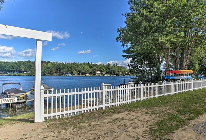 Laconia Home W/ Beach   1/2 Mi To Weirs Beach