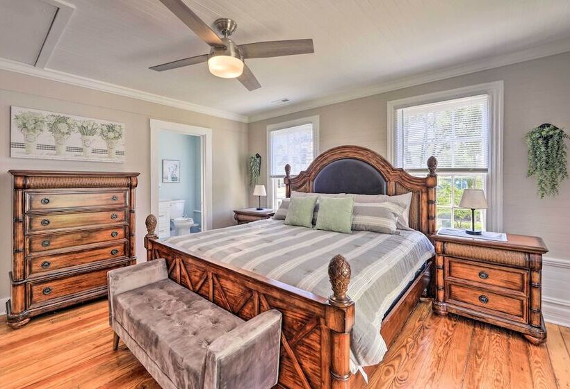 Charming New Bern Home, Walk To Historic Dtwn