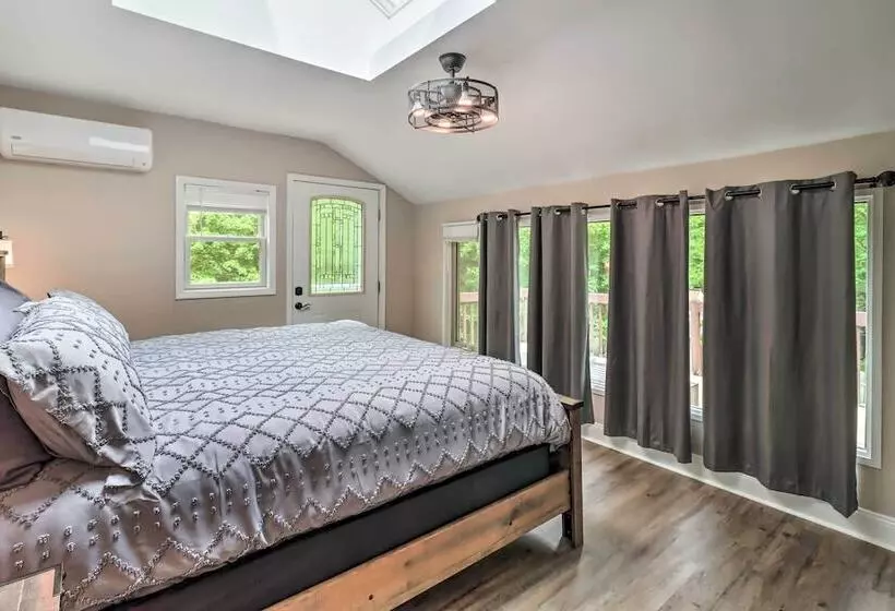 Chic Long Pond Family Home W/ Fire Pits & Deck!