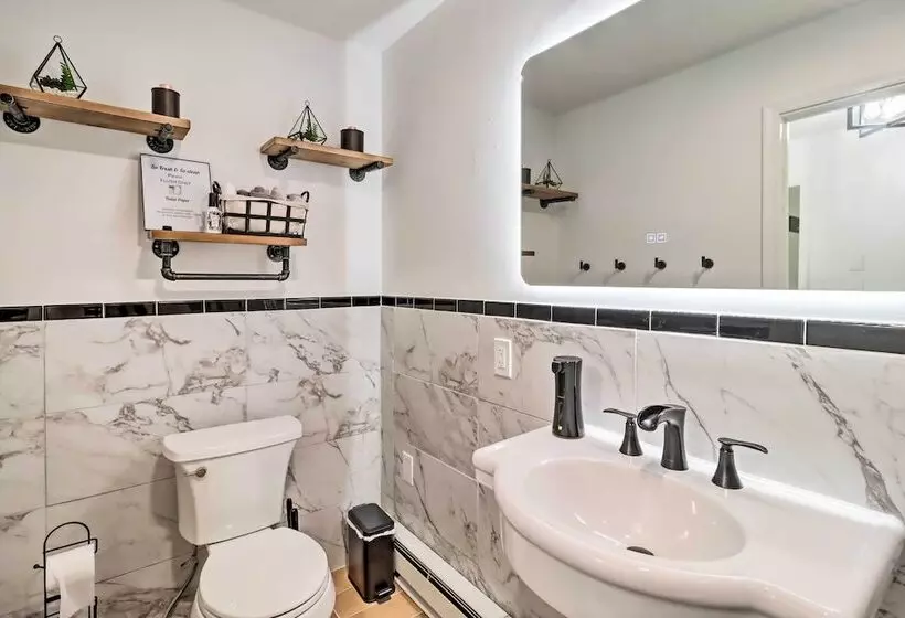 Chic Long Pond Family Home W/ Fire Pits & Deck!