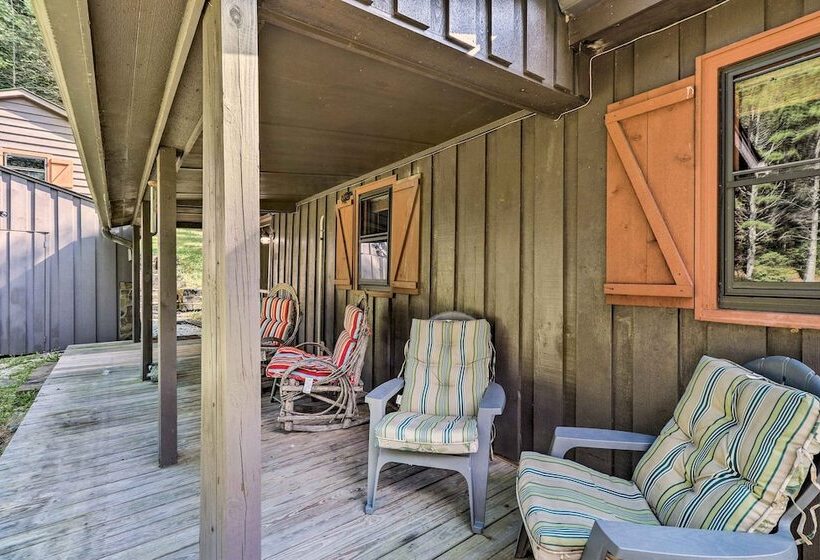 Rustic Cabin W/ Patio & Pond On Blue Ridge Parkway