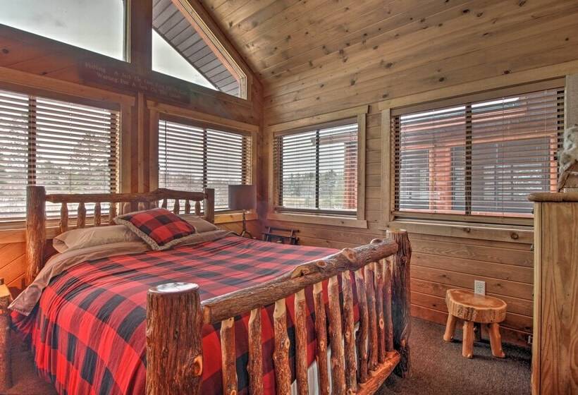 Expansive Ruth Lake Home W/ Dock, Fire Pit & Beach