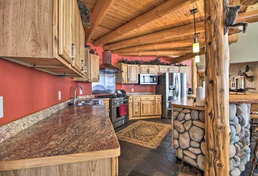 Expansive Ruth Lake Home W/ Dock, Fire Pit & Beach