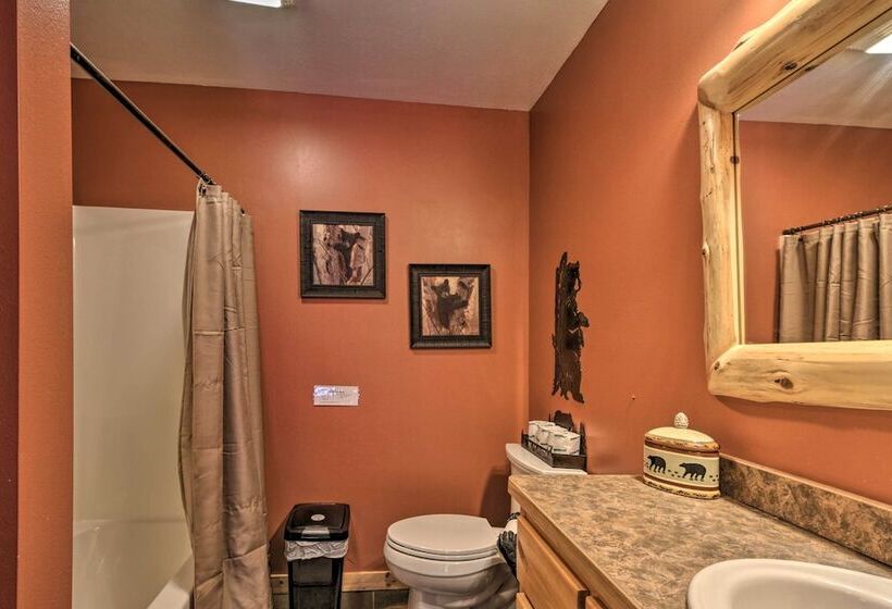 Expansive Ruth Lake Home W/ Dock, Fire Pit & Beach