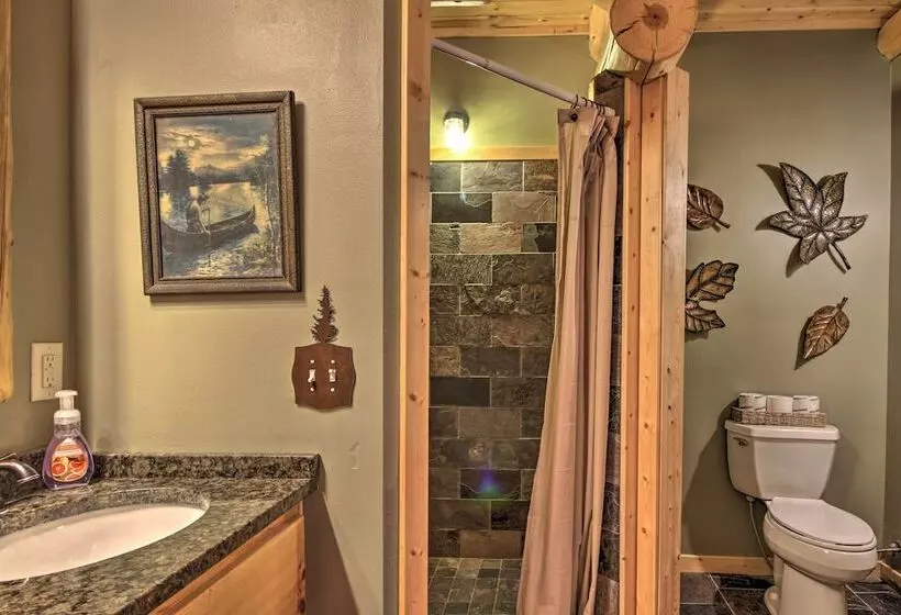 Expansive Ruth Lake Home W/ Dock, Fire Pit & Beach