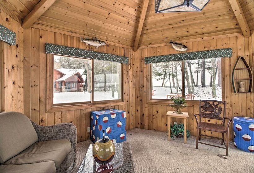 Expansive Ruth Lake Home W/ Dock, Fire Pit & Beach