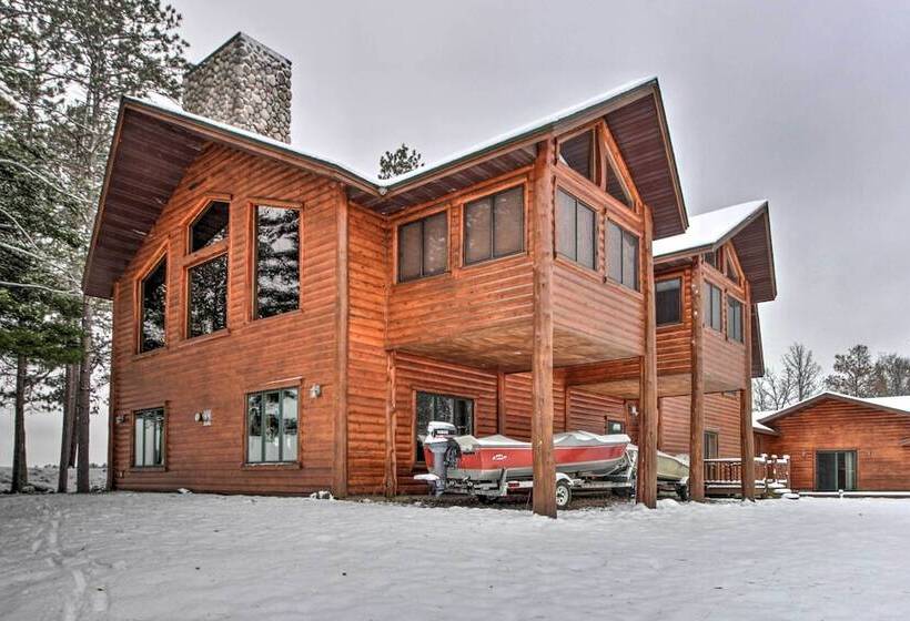 Expansive Ruth Lake Home W/ Dock, Fire Pit & Beach