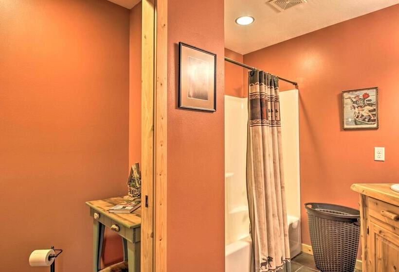 Expansive Ruth Lake Home W/ Dock, Fire Pit & Beach