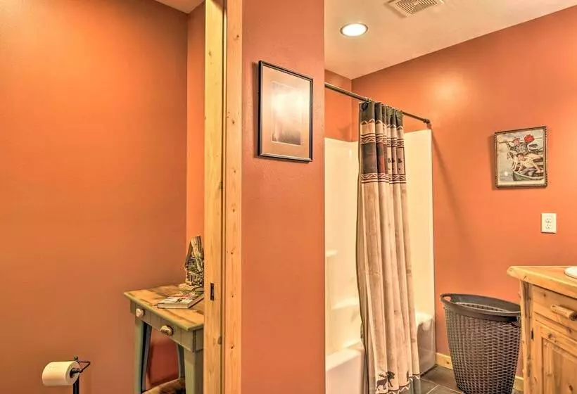 Expansive Ruth Lake Home W/ Dock, Fire Pit & Beach