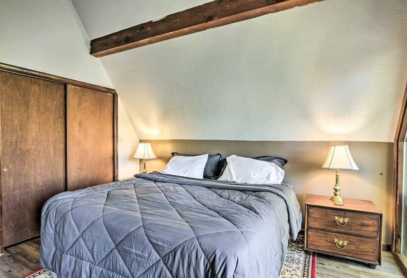 Farmington A Frame W/ Lake Access & Fire Pit!