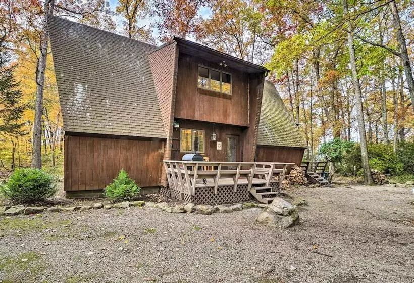 Farmington A Frame W/ Lake Access & Fire Pit!