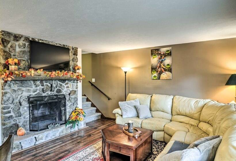 Farmington A Frame W/ Lake Access & Fire Pit!