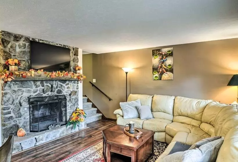 Farmington A Frame W/ Lake Access & Fire Pit!